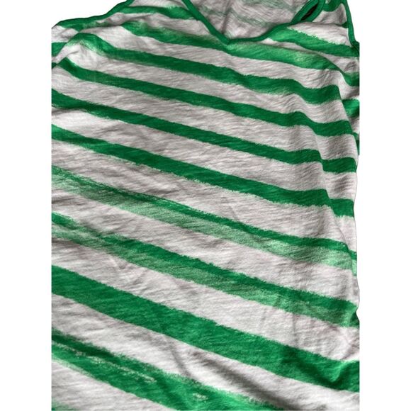 Soho New York Tank Top with Green Stripes - sz Med St Patricks Day - Picture 6 of 10